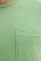 United Colors of Benetton t-shirt bawełniany zielony 3BL0U10A8