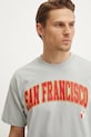 Хлопковая футболка Nike San Francisco 49ers серый 01AY.09D.73V.NP1