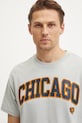 Nike t-shirt bawełniany Chicago Bears szary 01AY.09D.7QV.NP1