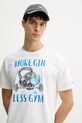 MC2 Saint Barth tricou din bumbac alb TSHM001.05615H