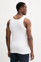Odzież Resteröds t-shirt bawełniany ORIGINAL ribtank GOTS 2-pack 7027.1 biały