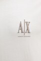 Armani Exchange t-shirt bawełniany XM000365.AF12308.NOS beżowy