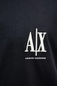 Armani Exchange t-shirt bawełniany granatowy XM000365.AF12308.NOS