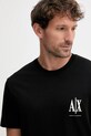 Odzież Armani Exchange t-shirt bawełniany XM000365.AF12308.NOS czarny