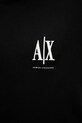 Armani Exchange t-shirt bawełniany czarny XM000365.AF12308.NOS
