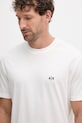 Odzież Armani Exchange t-shirt bawełniany XM001568.AF10358.NOS beżowy