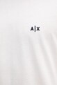 Armani Exchange t-shirt bawełniany beżowy XM001568.AF10358.NOS