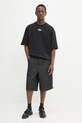 Diesel t-shirt bawełniany S-COOLING-L1 A11580.0BMBJ czarny AA00