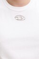 Diesel t-shirt bawełniany T-BISCO A15372.0CLBR biały