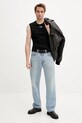 Diesel t-shirt bawełniany T-BISCO A15372.0CLBR czarny AA00