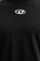 Diesel t-shirt bawełniany T-ADJUST-OD A17880.0CLBR czarny