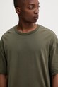 American Vintage tricou din bumbac verde MFAZ02C
