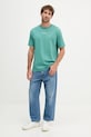 Marc O'Polo tricou din bumbac M26201251382 turcoaz AA00