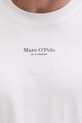 Marc O'Polo t-shirt bawełniany biały B21201251382