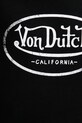 Von Dutch t-shirt bawełniany VD.1.TRC.AARON czarny