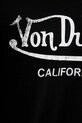 Von Dutch t-shirt bawełniany VD.1.TSC.FIRST czarny