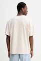 Odzież American Vintage t-shirt bawełniany MFIZ02A beżowy