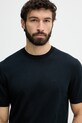 Armani Exchange t-shirt męski bawełniany granatowy 8NZM5C.ZM3JZ.NOS