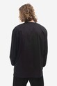032C longsleeve bawełniany Taped FW22.C.1040 czarny