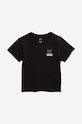 Vans t-shirt bawełniany dziecięcy Fly Roll Out pozostałe czarny VN0A7RSMBLK