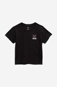 Vans t-shirt bawełniany dziecięcy Fly Roll Out VN0A7RSMBLK czarny AA00