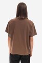 Хлопковая футболка Guess коричневый M2BI05.KBB50