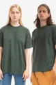 zelená Bavlnené tričko by Parra Logo Unisex