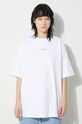 Drôle de Monsieur cotton t-shirt white P01WT.WHITE