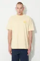 yellow Drôle de Monsieur cotton T-shirt TS101