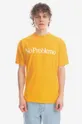 žlutá Bavlněné tričko Aries No Problemo SS Tee Unisex