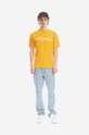 Aries cotton T-shirt AR60002 yellow AA00