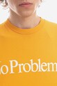 Aries cotton T-shirt yellow AR60002