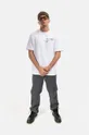 Βαμβακερό μπλουζάκι SneakerStudio x Czeluść λευκό
