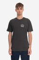 Vans t-shirt bawełniany nadruk czarny VN0006DFBLK