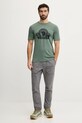 Fjallraven tricou F84117.614 verde AA00