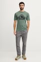 Fjallraven tricou F84117.614 verde AA00