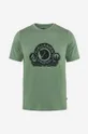 zielony Fjallraven t-shirt Abisko Wool Classic SS