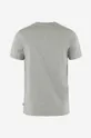 Хлопковая футболка Fjallraven серый