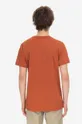 Βαμβακερό μπλουζάκι Fjallraven πορτοκαλί