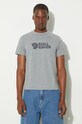 Oblečenie Tričko Fjallraven Logo Tee F87146.020.999 sivá