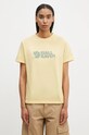 Tričko Fjallraven Fjallraven Logo Tee regular žlutá F87146.133