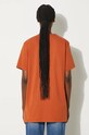 Fjallraven t-shirt in cotone Arctic Fox F87220.243 arancione SS24