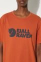 Tričko Fjallraven Fjallraven Logo oranžová F87310.243