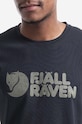 Fjallraven t-shirt Fjällräven Logo czarny F87310.550