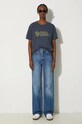 Fjallraven tricou F87310.560 bleumarin