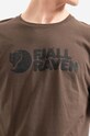 Fjallraven tricou sport Fjallraven Logo verde F87310.633