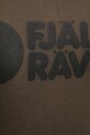 Αθλητικό μπλουζάκι Fjallraven Fjallraven Logo F87310.633 πράσινο