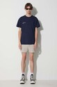 Pangaia t-shirt blu navy 10000288