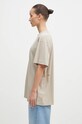 Bavlněné tričko Pangaia 10000287 béžová AA00