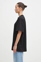 Pamučna majica Pangaia 10000287 crna AA00